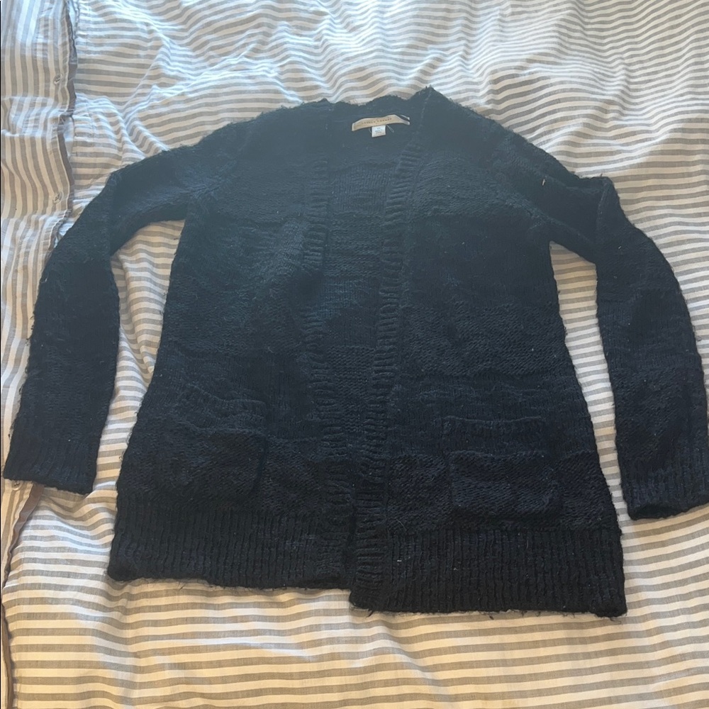 LC Lauren Conrad Black Women's Cardigan